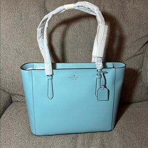 Kate Spade Schuyler Medium Tote Smoky Blue. BRAND NEW with tags!